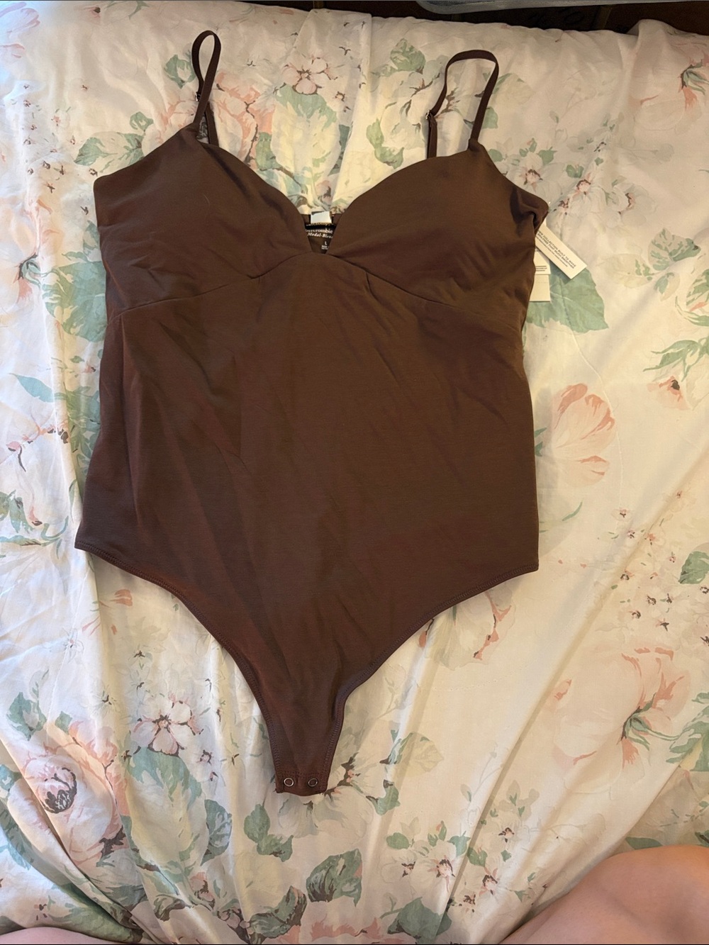 Abercrombie & Fitch Brown Scoop Neck Top